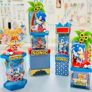 Kit Caixas Vitrine Luxo - Sonic